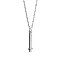 HEIRING You and Me Anhänger aus rhodiniertem Metall silber