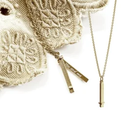 HEIRING You and Me Anhänger aus rhodiniertem Metall silber