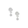 Hultquist - Ellie Ohrstecker mit weißem Zirkon in Silber