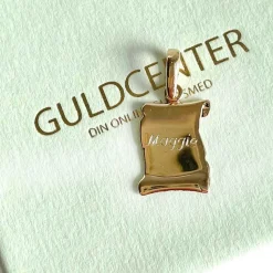 Id-Roll oder Kadaverzeichen in 8-14 kt. Gold, groß 18x23