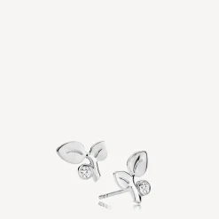 Izabel Camille - Amber Ohrstecker in silber m. zirkonia