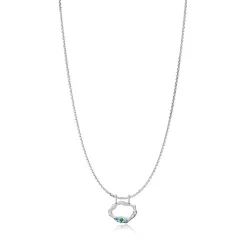 Izabel Camille - Ozean-Halskette mit Zirkonen in Silber