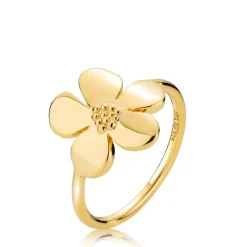 Izabel Camille - Pansy ring aus vergoldetem silber