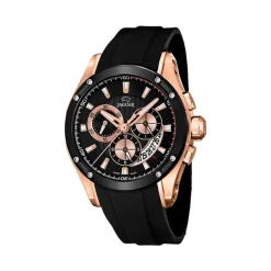 Jaguar - Herren-Sonderedition Chrono in Roségold mit Schwarz