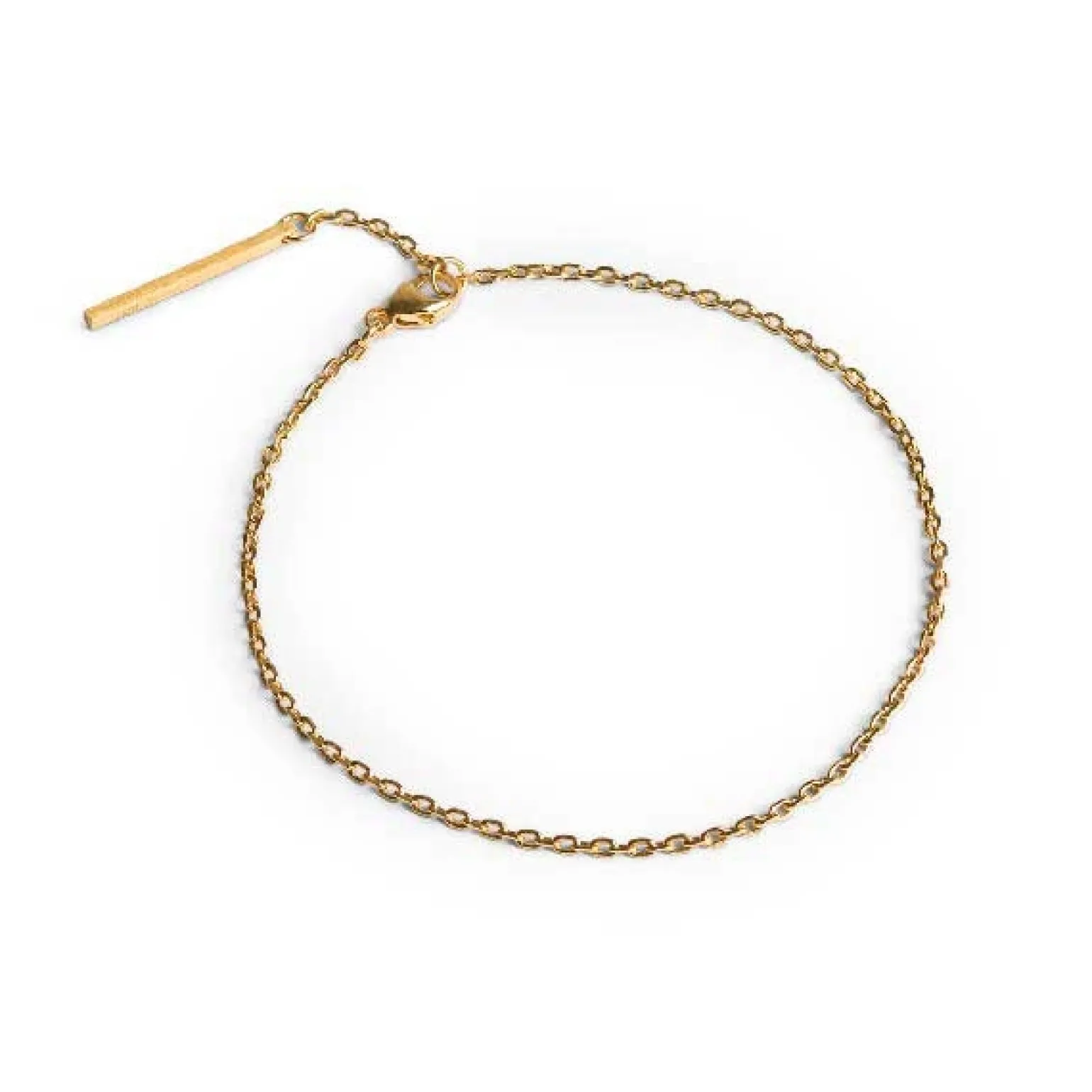 Jane Kønig - Anker-Kettenarmband vergoldet