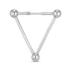 Jane Kønig - Bahamas-Ohrring in silber