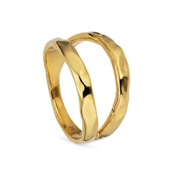 Jane Kønig - Breakup ring in vergoldet Silber