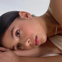 Jane Kønig - Envision S-Kettenarmband aus vergoldetem Silber