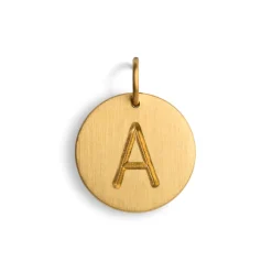 Jane Kønig - Lovetag Anhänger vergoldet Silber - Big**