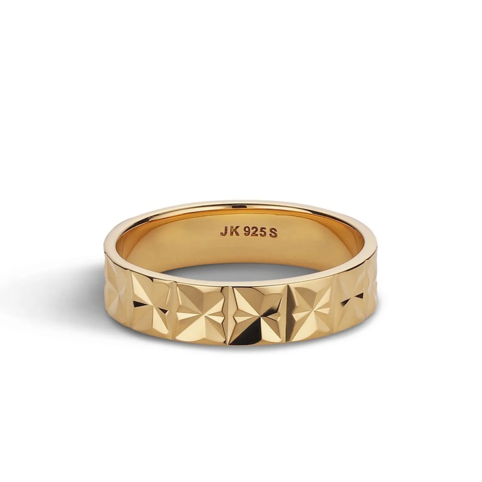 Jane Kønig - Medium Reflection Ring aus vergoldetem Silber