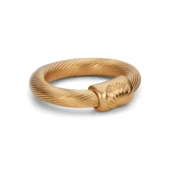 Jane Kønig - Mittlerer Salonring in vergoldet Silber