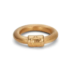 Jane Kønig - Mittlerer Salonring in vergoldet Silber