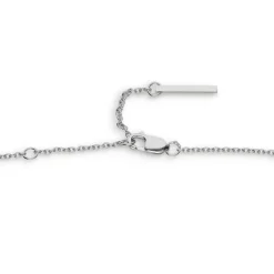 Jane Kønig - Reflection Heart Halskette in Silber