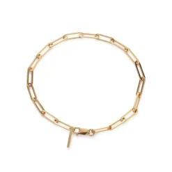 Jane Kønig - Reflection Stretch Armband aus vergoldetem Silber