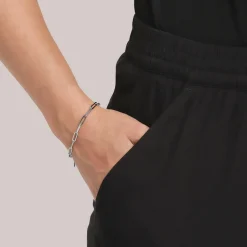 Jane Kønig - Reflection Stretch Armband aus vergoldetem Silber