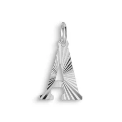 Jane Kønig - Reflexionsbuchstaben in Silber