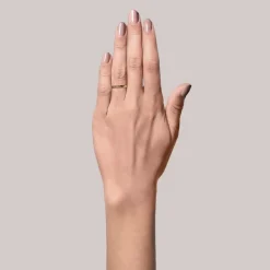 Jane Kønig - Small Impression Ring vergoldet**