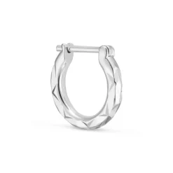 Jane Kønig - Tiny Rhombus-Ohrring in Silber