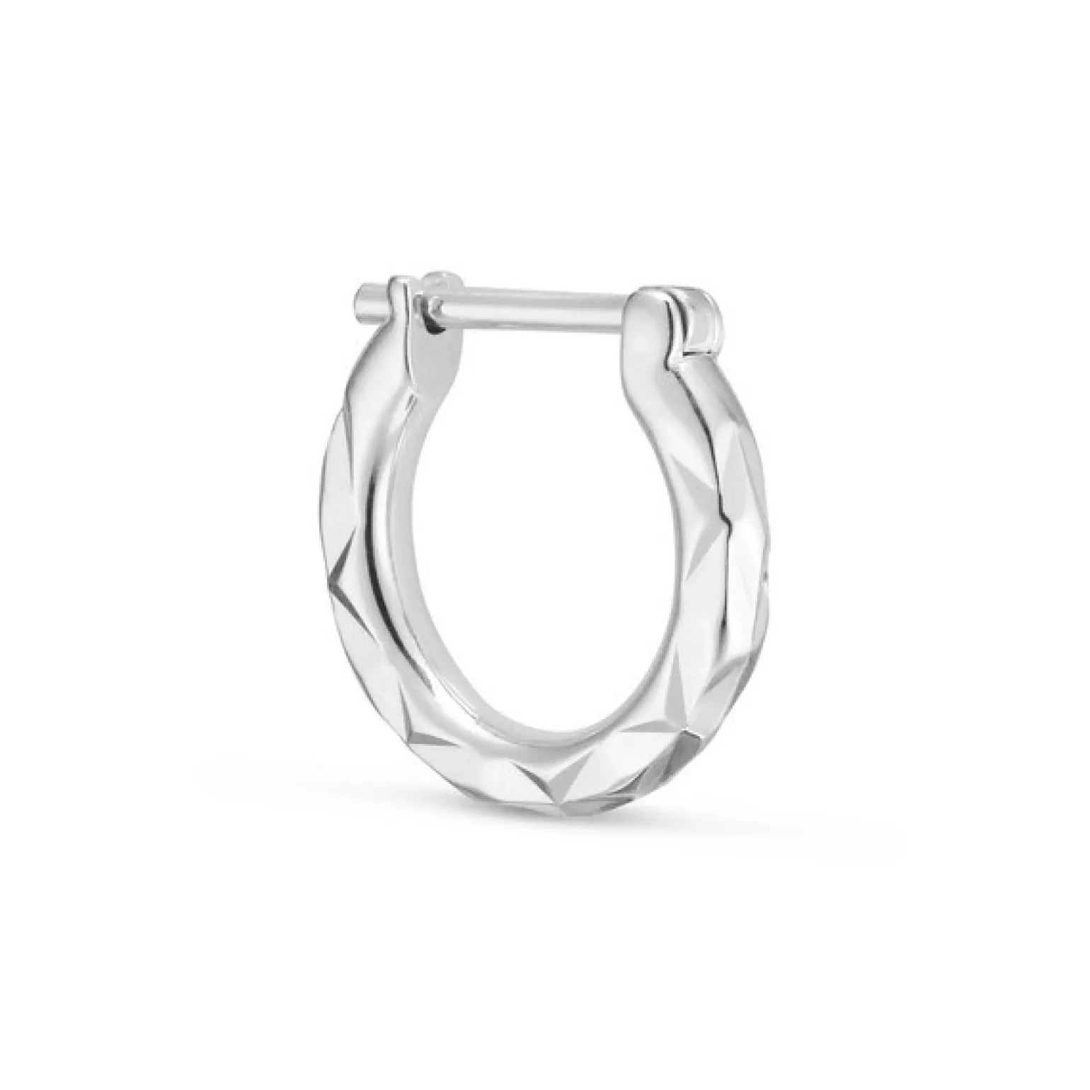 Jane Kønig - Tiny Rhombus-Ohrring in Silber