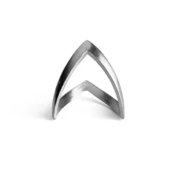 Jane Kønig V-Ring in mattsilber