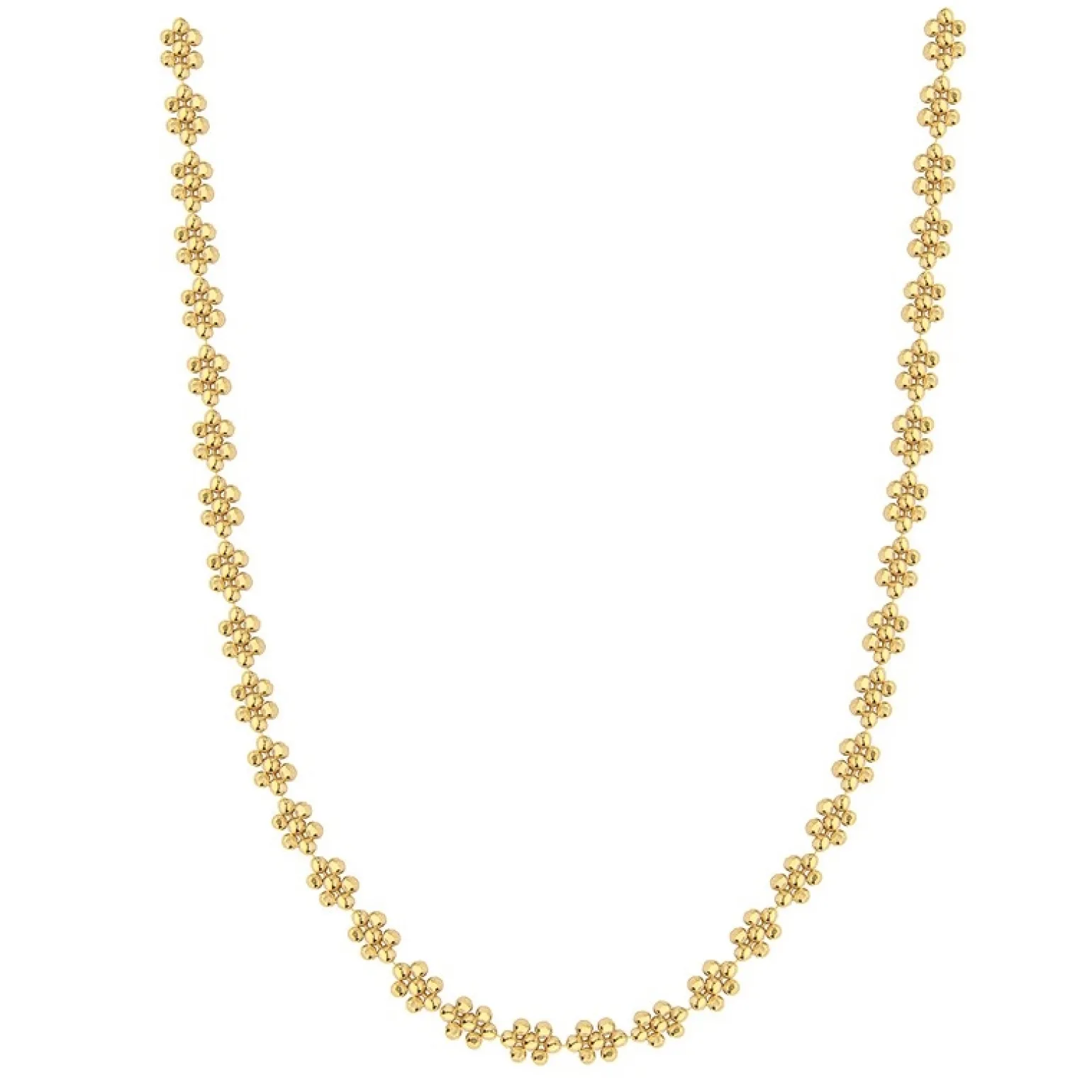 Jeberg Belle Halskette in vergoldete silber**