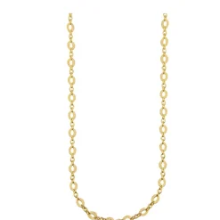 Jeberg Etoile-Halskette in vergoldete silber