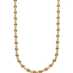 Jeberg Stella Halskette in vergoldete silber