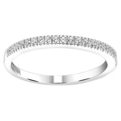 Joanli Nor - Adina - Silberring mit 1 Reihe Zirkonia