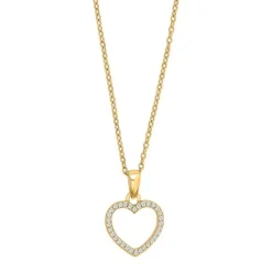 Joanli Nor - AIDANOR Halskette Herzanhänger 11 mm
