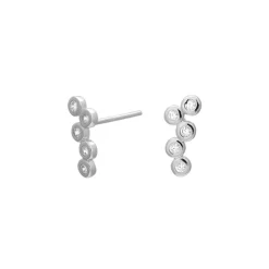 Joanli Nor - EVANOR Ohrringe in silber mit zirkonia in silber