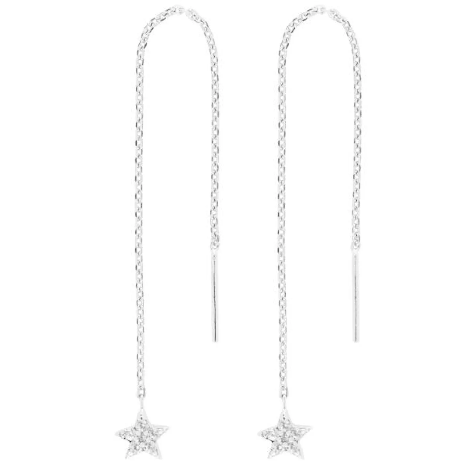 Joanli Nor - HAYLEYNOR Ohrringe mit Sternen in silber