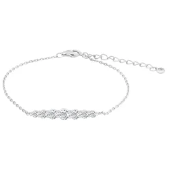 Joanli Nor - LINDANOR armband i silber m. zirkonia