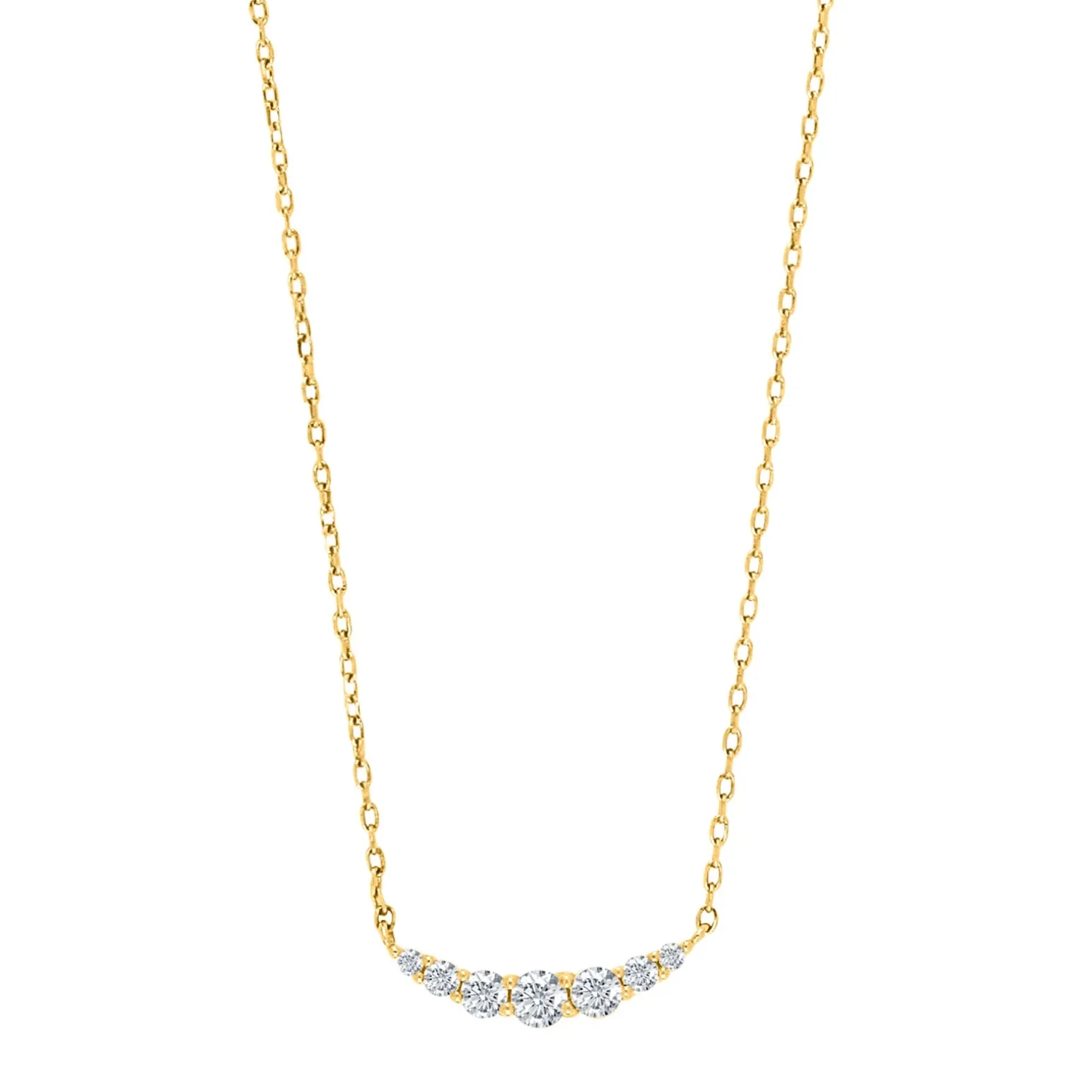 Joanli Nor - LINDANOR Halskette mit zirkonia in vergoldete