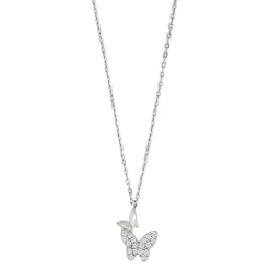 Joanli Nor - NELLIENOR Halskette aus silber mit Schmetterlingen