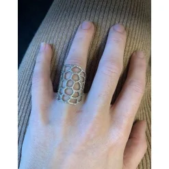 Joanli Nor - Ring ALAINENOR aus silber mit Zirkonium - 52**