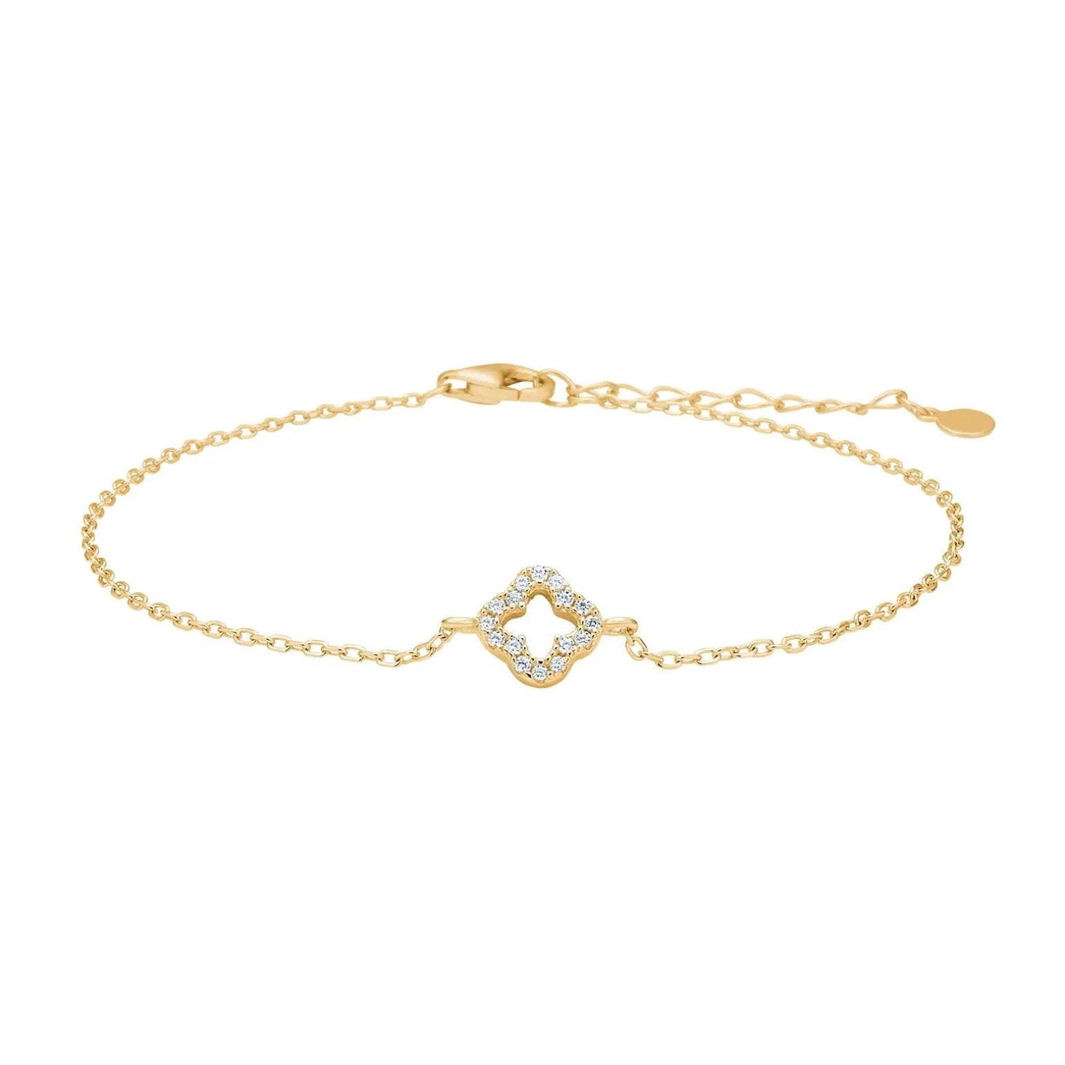 Joanli Nor PamelaNor armband in vergoldete silber mit zirkonia