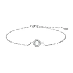 Joanli Nor PamelaNor armband in silber mit zirkonia