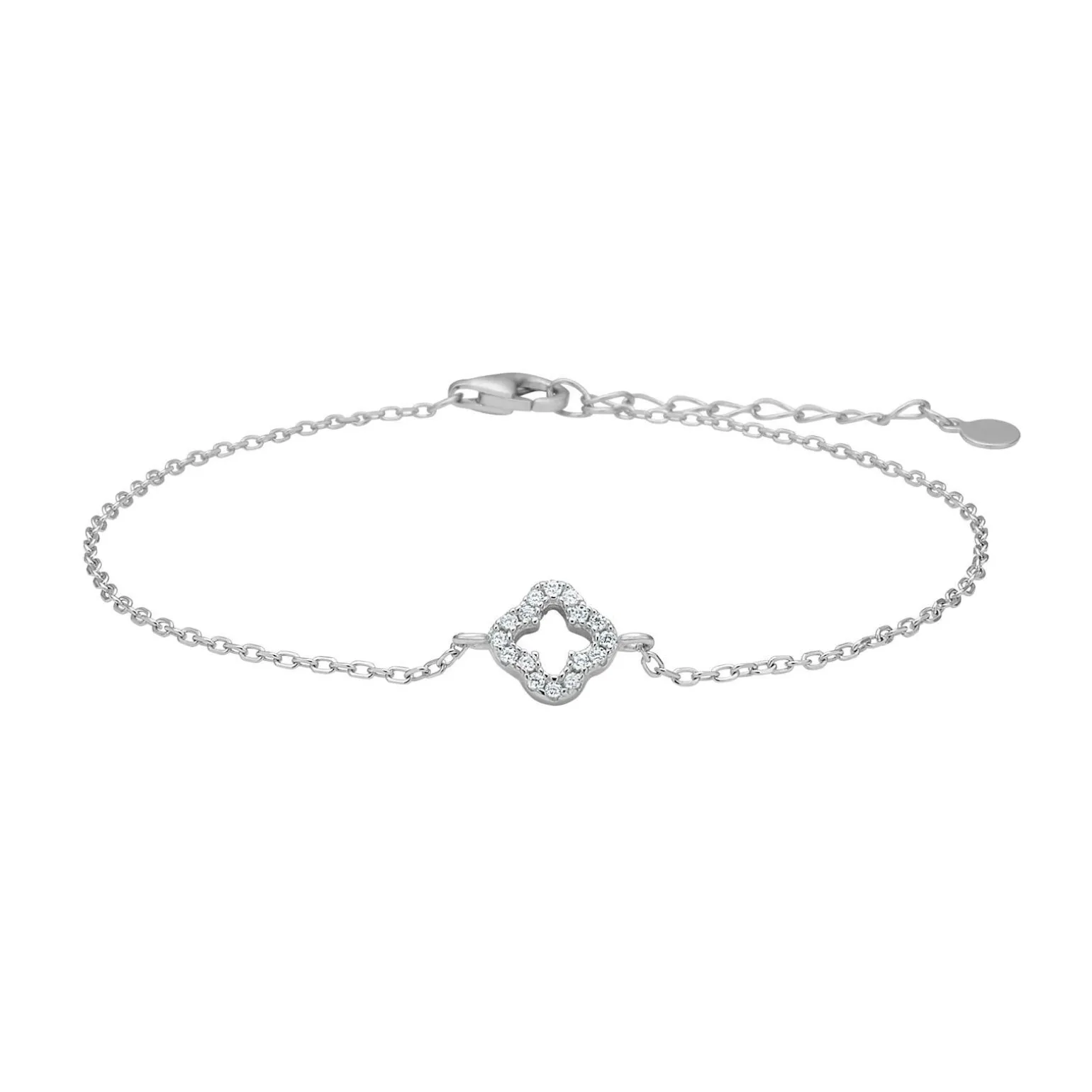 Joanli Nor PamelaNor armband in silber mit zirkonia