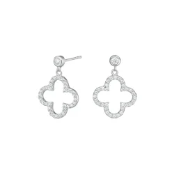 Joanli Nor PamelaNor Ohrringe in silber mit zirkonia