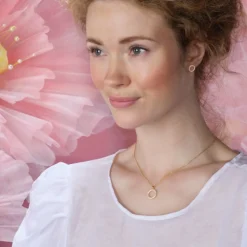 Joanli Nor PaulaNor Halskette in silber mit zirkonia