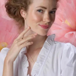 Joanli Nor PennyNor Ohrringe in vergoldete silber