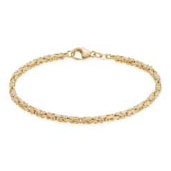 Königskette - Armband in 8kt. Gold (Größe und Länge wählen)