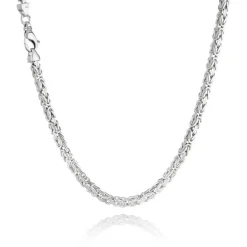 Königskette in Silber (Verschiedene Größen und Längen)