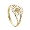 Kranz & Ziegler - Margeritenring vergoldet (klein/10mm)