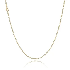 Kugelhalskette aus 14 kt Gold