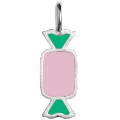 LULU Copenhagen Bonbon-Anhänger aus silber mit Emaille