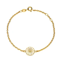 Lund Copenhagen - Marguerite Armband in vergoldete silber . Zwischen