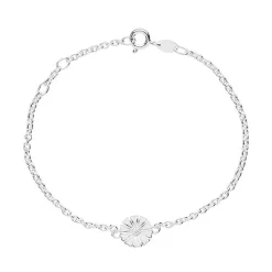 Lund Copenhagen Silberarmband Marguerite 9mm.