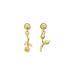 Maanesten - Amaria Ohrringe in vergoldete silber