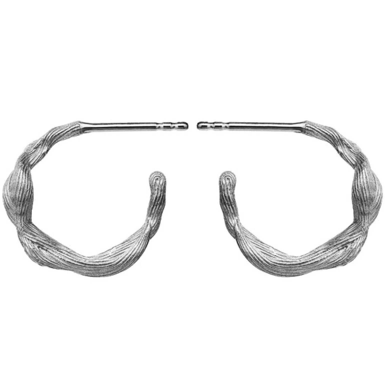 Maanesten - Ara-Ohrringe in silber